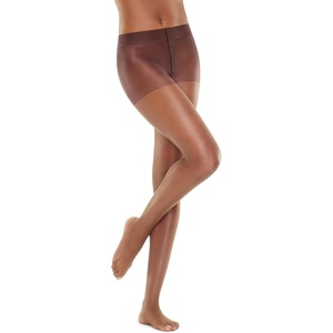 Hanes Perfect Nudes Women’s Ultra Sheer Flawless Foundation Finish for Legs, Control Top, Sheer Toe, Run Resistant Pantyhose(Bronze)
