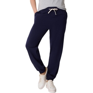 Hanes Women’s Essentials Cotton Joggers, Jersey Drawstring Pants for Women(Athletic Navy)