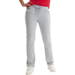 Hanes Women’s French Terry Pants, Pocket Lounge Pants for Women, Lighter-Than-Fleece Loungewear, 31”(Light Steel)