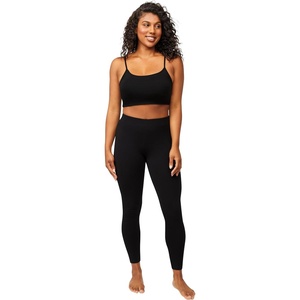 Hanes Women’s Hanes EcoSmart Classic Fitted Leggings(Black)