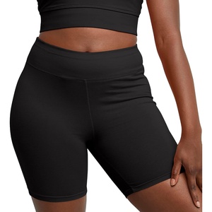 Hanes Women’s Stretch Jersey Bike Shorts, Women’s Cotton Sports Shorts, 7″ Inseam(Black)
