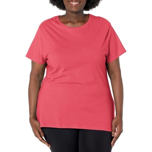Hanes Women’s T-Shirt – Just My Size Cotton Tee – Plus Size Tee(Briny Pink)