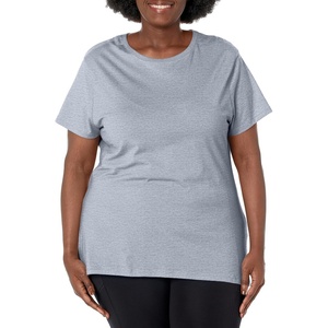 Hanes Women’s T-Shirt – Just My Size Cotton Tee – Plus Size Tee(Light Steel)