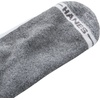 Hanes Men’s Crew Socks Pack, 8 Pairs, Max Cushion Moisture-wicking Ankle Socks for Men, Cushioned Ankle Length(White With Gray Logo – 8 Pack)