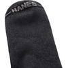 Hanes Men’s Crew & Over the Calf Socks Pack, Max Cushioned Moisture-wicking Stay Dry Socks, Athletic Socks, 6, 8 Or 12-pairs(Black With Gray Logo – 8 Pack)