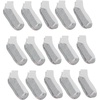 Hanes Men’s Double Tough Ankle Socks | Moisture Wicking Socks, Multipack(White – 14 Pair)