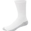 Hanes Men’s Double Tough Crew Socks | Moisture Wicking Socks, Multipack(White)