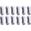 Hanes Men’s Max Cushion Low Cut Socks, 6, 8, and 12 Pair Pack, White and Black(White – 12 Pair Pack)