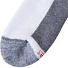 Hanes Men’s Max Cushion Low Cut Socks, 6, 8, and 12 Pair Pack, White and Black(White)