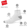 Hanes Men’s Socks, Active Cool X-temp Lightweight Moisture-wicking Cushioned Ankle, Crew and No Show, 12 and 14 Pair Packs(Black – Ankle 12 Pair)