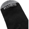 Hanes Men’s Socks, Active Cool X-temp Lightweight Moisture-wicking Cushioned Ankle, Crew and No Show, 12 and 14 Pair Packs(Black Stripe)