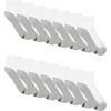 Hanes Men’s Socks, X-temp Cushioned Low Cut Socks, 12 & 14 Pair Packs(White – Ankle 14 Pair)