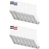 Hanes Men’s Socks, X-temp Cushioned Low Cut Socks, 12 & 14 Pair Packs(White Stripe – Crew 14 Pair)