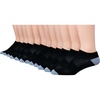 Hanes Men’s Socks, Active Cool X-temp Lightweight Moisture-wicking Cushioned Ankle, Crew and No Show, 12 and 14 Pair Packs(Black – Low Cut 12 Pair)