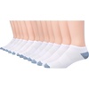 Hanes Men’s Socks, Active Cool X-temp Lightweight Moisture-wicking Cushioned Ankle, Crew and No Show, 12 and 14 Pair Packs(White – Low Cut 12 Pair)
