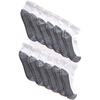 Hanes Men’s Socks, X-temp Cushioned Low Cut Socks, 12 & 14 Pair Packs(White – Ankle 12 Pair)