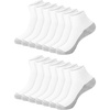 Hanes Men’s Socks, X-temp Cushioned Low Cut Socks, 12 & 14 Pair Packs(White – Ankle 14 Pair)