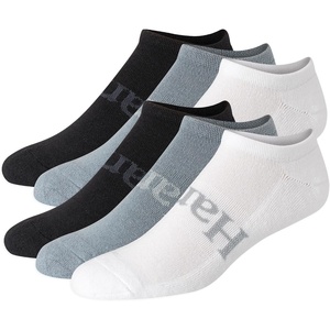 Hanes Men’s Originals Supersoft No Show Socks, Cushioned Socks, Shoe Sizes 6-12, 6-pairs(Black Assortment)
