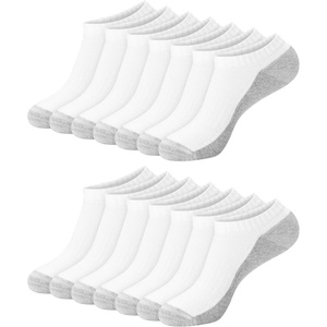 Hanes Men’s Socks, X-temp Cushioned Low Cut Socks, 12 & 14 Pair Packs(White – No Show 14 Pair)
