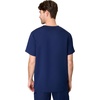 Hanes Men’s Scrub Top – Comfort Fit Healthcare Top with Chest Pocket(Athletic Navy)