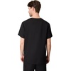 Hanes Men’s Scrub Top – Comfort Fit Healthcare Top with Chest Pocket(New Ebony)