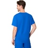 Hanes Men’s Scrub Top – Comfort Fit Healthcare Top with Chest Pocket(Royal Blue)