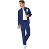 Hanes Men’s Scrubs Healthcare Jacket, Zip-up Scrub Jacket for Men, Moisture-wicking & Odor Control(Athletic Navy)