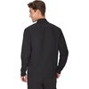 Hanes Men’s Scrubs Healthcare Jacket, Zip-up Scrub Jacket for Men, Moisture-wicking & Odor Control(New Ebony)