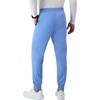 Hanes Men’s Scrubs Healthcare Joggers, Scrub Joggers for Men, Moisture-Wicking & Odor Control, Multiple Pockets(Ceil Blue 2)