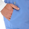 Hanes Men’s Scrubs Healthcare Joggers, Scrub Joggers for Men, Moisture-Wicking & Odor Control, Multiple Pockets(Ceil Blue 2)