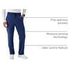 Hanes Men’s Scrubs Healthcare Pants, Scrub Pants for Men, Moisture-Wicking & Odor Control, 5 Pockets(Athletic Navy)