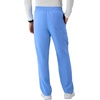 Hanes Men’s Scrubs Healthcare Pants, Scrub Pants for Men, Moisture-Wicking & Odor Control, 5 Pockets(Ceil Blue 2)