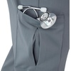 Hanes Men’s Scrubs Healthcare Pants, Scrub Pants for Men, Moisture-Wicking & Odor Control, 5 Pockets(Slate Grey)