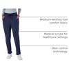 Hanes Women’s Comfort Fit Scrub Pants, Moisture-Wicking Healthcare Scrubs for Women, 3 Pockets(Athletic Navy)