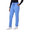 Hanes Women’s Comfort Fit Scrub Pants, Moisture-Wicking Healthcare Scrubs for Women, 3 Pockets(Ciel Blue)