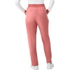 Hanes Women’s Comfort Fit Scrub Pants, Moisture-Wicking Healthcare Scrubs for Women, 3 Pockets(Rose Ranch Pink)
