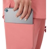 Hanes Women’s Comfort Fit Scrub Pants, Moisture-Wicking Healthcare Scrubs for Women, 3 Pockets(Rose Ranch Pink)