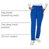 Hanes Women’s Comfort Fit Scrub Pants, Moisture-Wicking Healthcare Scrubs for Women, 3 Pockets(Royal Blue)