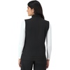 Hanes Women’s Comfort Fit Scrubs Healthcare Vest, Moisture-Wicking Stretch Scrubs Vest for Women(New Ebony)
