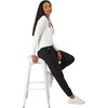 Hanes Women’s Comfort Fit Scrubs Underscrub, Supersoft Viscose from Bamboo Long Sleeve Shirt(White)