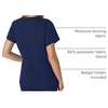 Hanes Women’s Hanes Women’s Premium Scrubs Top with Pockets, Comfort Fit Scrubs for Women, Nurse Essentials(Athletic Navy)