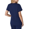 Hanes Women’s Hanes Women’s Premium Scrubs Top with Pockets, Comfort Fit Scrubs for Women, Nurse Essentials(Athletic Navy)
