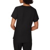 Hanes Women’s Hanes Women’s Premium Scrubs Top with Pockets, Comfort Fit Scrubs for Women, Nurse Essentials(New Ebony)
