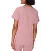 Hanes Women’s Hanes Women’s Premium Scrubs Top with Pockets, Comfort Fit Scrubs for Women, Nurse Essentials(Pink Mauve)