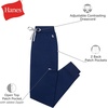 Hanes Women’s Scrub Joggers, Comfort Fit Healthcare Pants for Women, Moisture-Wicking Medical Scrubs with Odor Control(Afternoon Burgundy)
