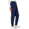 Hanes Women’s Scrub Joggers, Comfort Fit Healthcare Pants for Women, Moisture-Wicking Medical Scrubs with Odor Control(Athletic Navy)