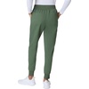 Hanes Women’s Scrub Joggers, Comfort Fit Healthcare Pants for Women, Moisture-Wicking Medical Scrubs with Odor Control(Green Moss)