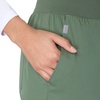 Hanes Women’s Scrub Joggers, Comfort Fit Healthcare Pants for Women, Moisture-Wicking Medical Scrubs with Odor Control(Green Moss)