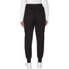Hanes Women’s Scrub Joggers, Comfort Fit Healthcare Pants for Women, Moisture-Wicking Medical Scrubs with Odor Control(New Ebony)