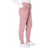 Hanes Women’s Scrub Joggers, Comfort Fit Healthcare Pants for Women, Moisture-Wicking Medical Scrubs with Odor Control(Pink Mauve)